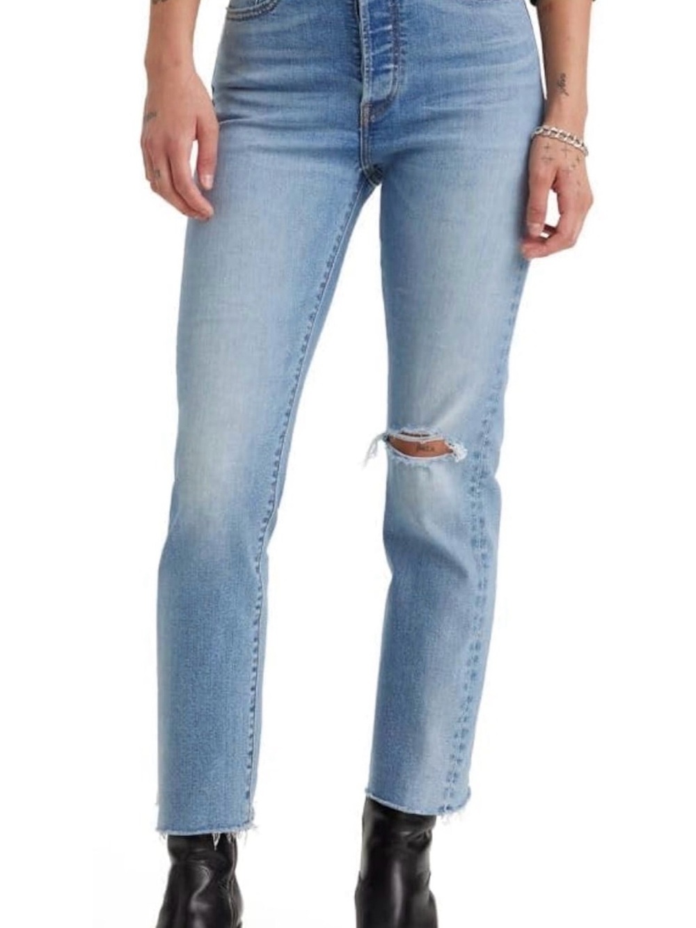Levi’s High-Rise Wedgie Straight Leg Women's Jeans, 27 NWT